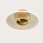 Modern Geometric Grain Ceiling Light
