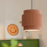 Sleek Bauhaus Resin Drop Light