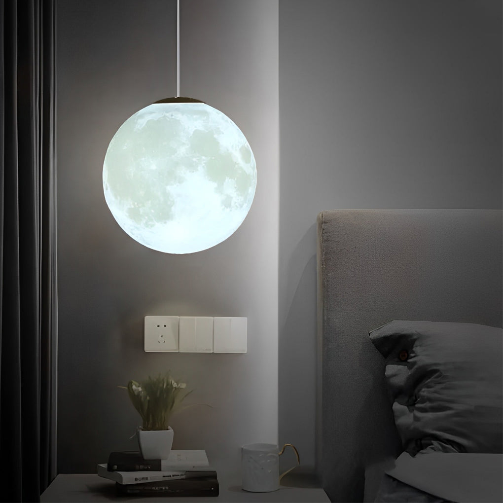 Moon White Pendant Lamp Ha076610