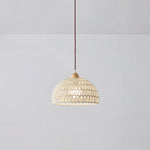 Arco Rattan Pendant Ligh