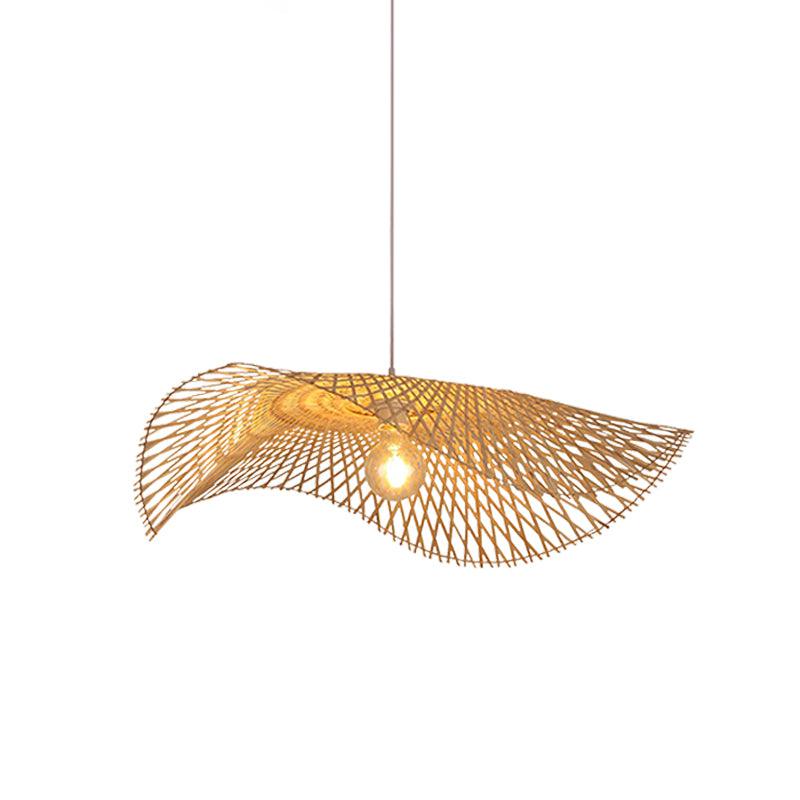 Rustic Bamboo Structure Pendant