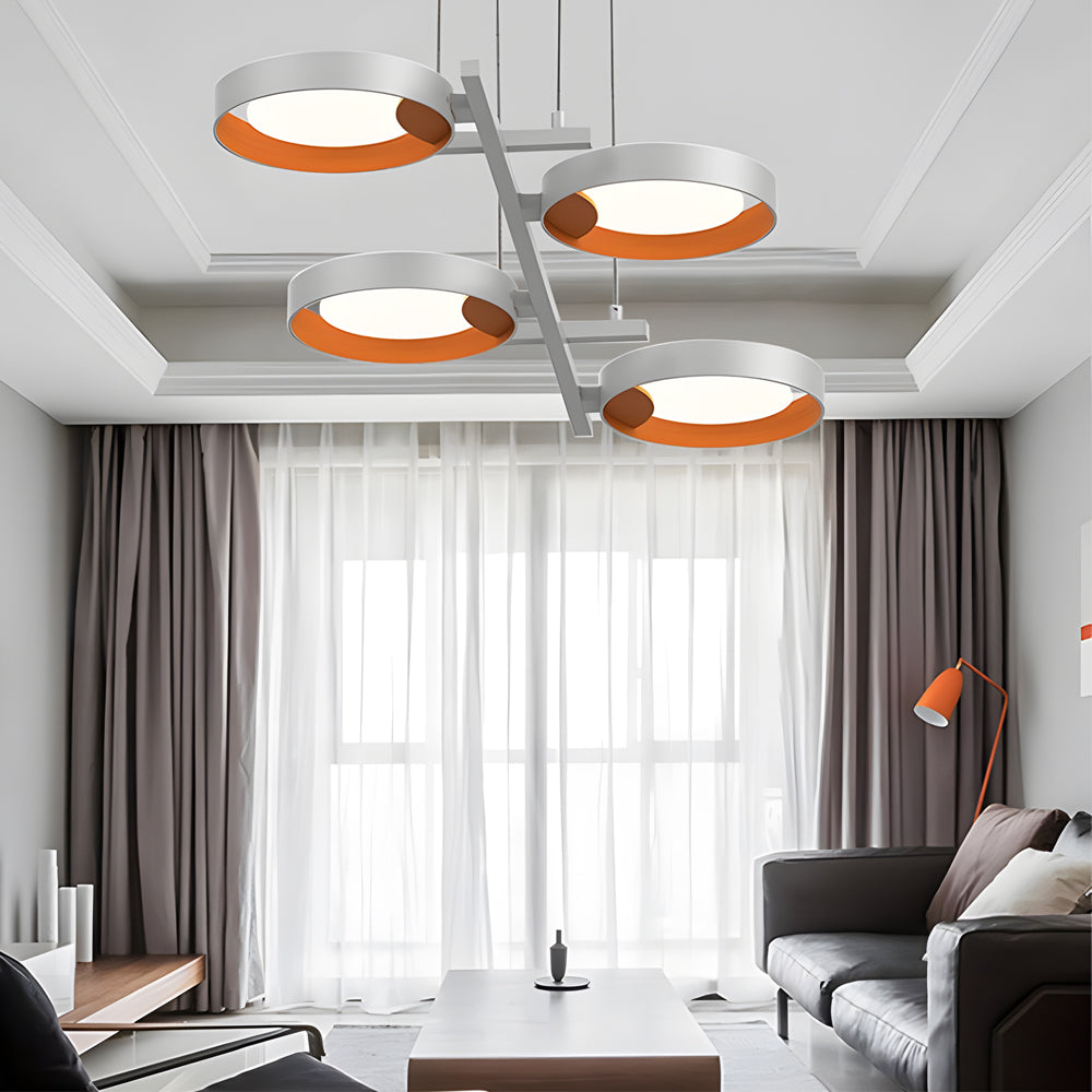 Light Guide Ring 1 2 3 4 9 Light Chandelier