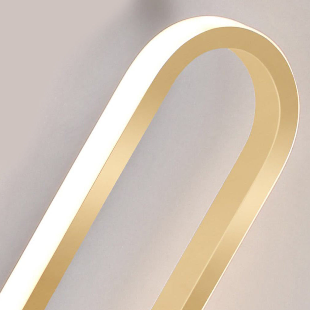 Rotatable Rounded Rectangular Led Nordic Wall Lamp