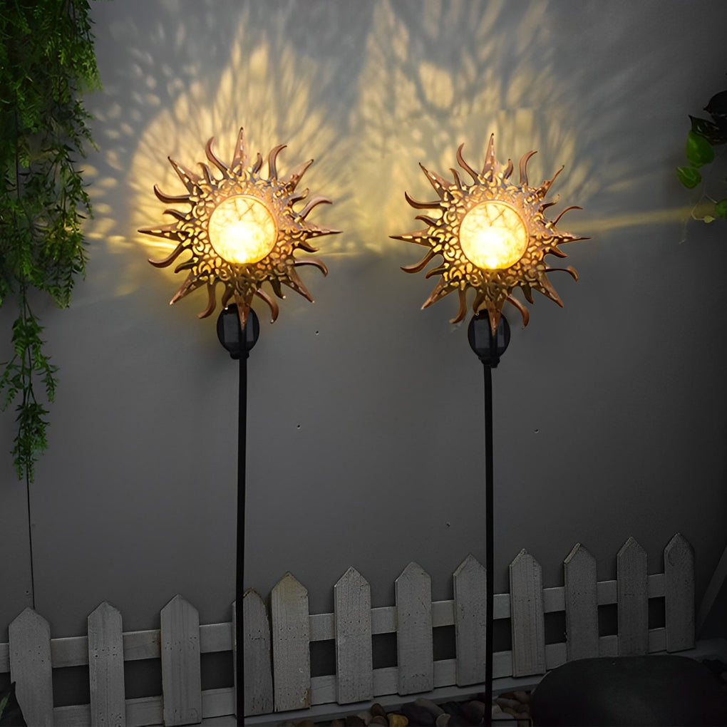 Creative Hollow Solar Lawn Light Li002474