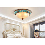 Flower Motif Resin Ceiling Light