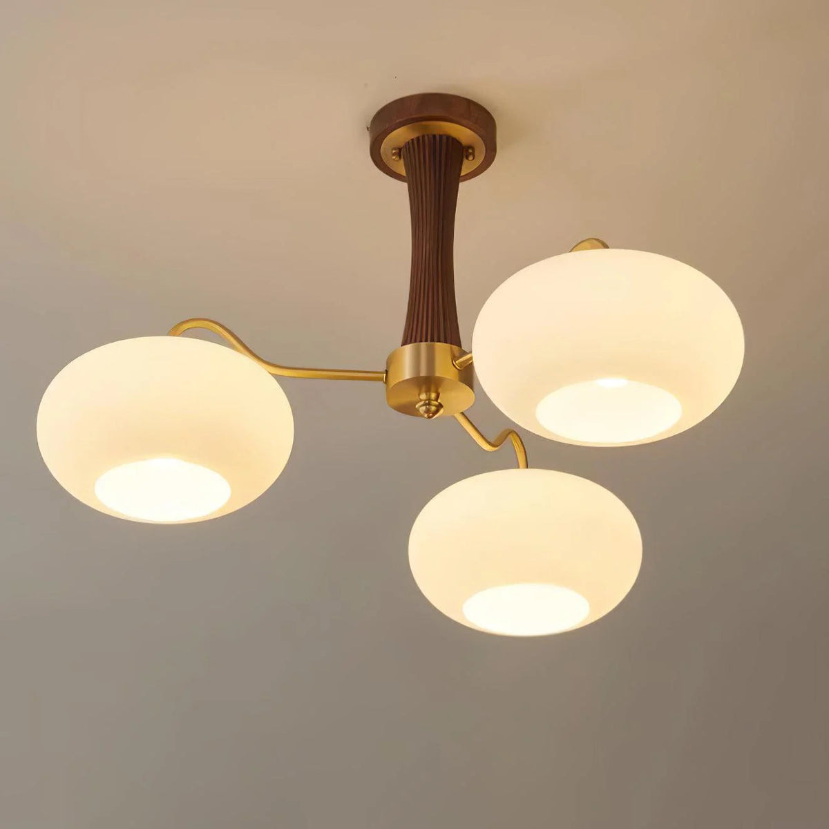 Golden Persimmon Chandelier