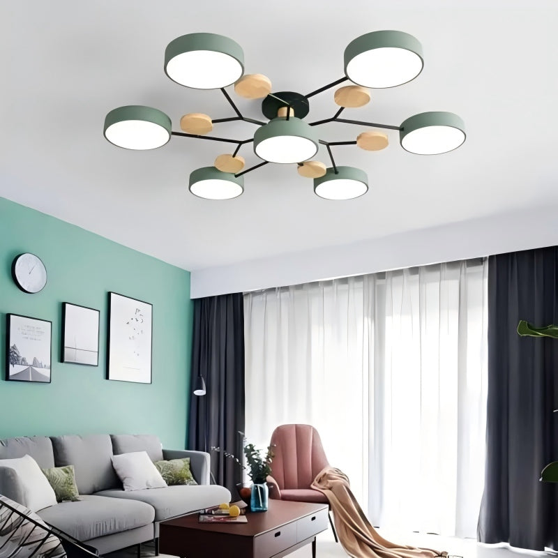 Nordic Modern Circular Acrylic Led Ceiling Light