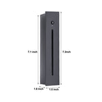 Vertical Motion Sensor Led Stair Light Wall Recessed Contemporary Lighting For Indoor And Outdoor Steps