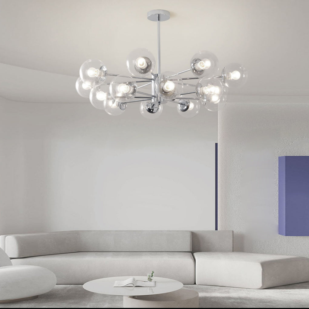 Molecular Lights Glass Modern Chandeliers Ha098629