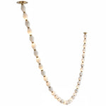 Riviere Glass Chain Chandelier – Modern Linear LED Pendant Light