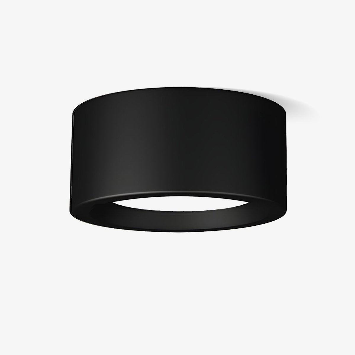 Ethan Modern LED Flush Mount Ceiling Light in Black or White