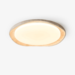 Solis Ceiling Light in Yellow Travertine – Modern Flush Mount LED