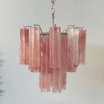 Rose Glass Tube Chandelier – Modern Designer Pendant Light