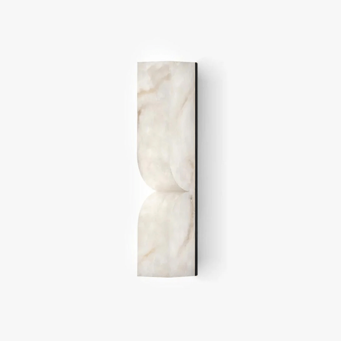 Alabaster Essence Plug-In Wall Sconce in Gold or Black