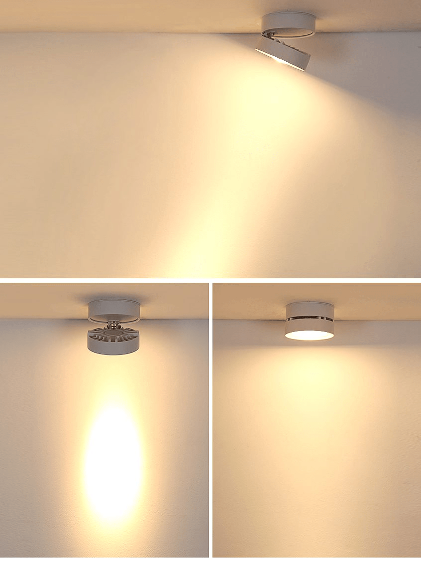 Round Rotating LED Downlight – Adjustable Precision for Modern Interiors