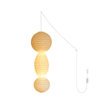Ori Lantern Swag Pendant Light – Handcrafted Mulberry Paper Hanging Lamp