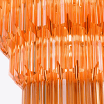 Raphael Glass Chandelier – Modern Tiered Prism Pendant Light