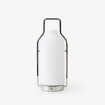 Vintara Lantern Table Lamp – Modern Metal & Glass LED Table Light