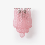 Lagoon Bloom Wall Sconce – Hand-Blown Glass Floral Wall Light for Modern Interiors