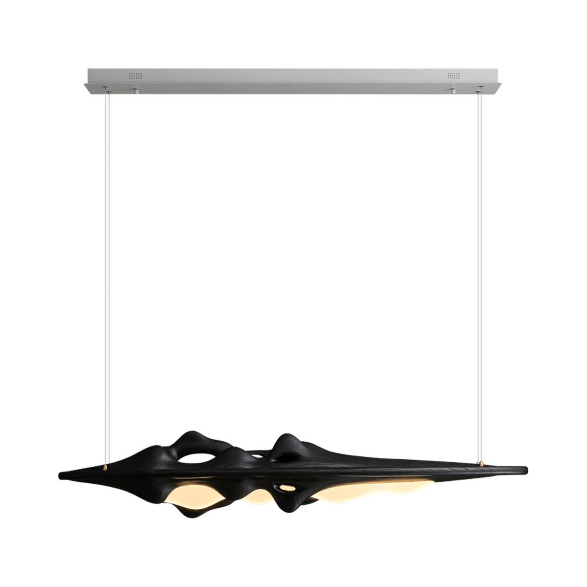 Volar Drift Modern Wood LED Pendant Light for Dining Room and Kitchen Island