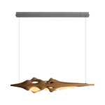 Volar Drift Modern Wood LED Pendant Light for Dining Room and Kitchen Island