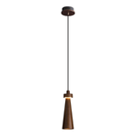 Loma Wood Pendant Light – Modern Minimalist LED Chandelier for Dining Room and Kitchen Island