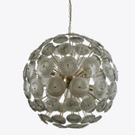 Vicenza Sputnik Chandelier — Modern Glass & Gold Designer Ceiling Light