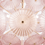 Vicenza Sputnik Chandelier — Modern Glass & Gold Designer Ceiling Light