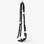 Cosmic Beads Chandelier – Modern LED Pendant Light with Matte Black Spheres