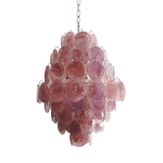 Rosa Glass Chandelier – Handcrafted Blown Glass Pendant for Modern Interiors
