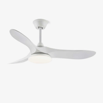 Virelo Ceiling Fan Light with LED – 42" & 52" Wood Grain Blades