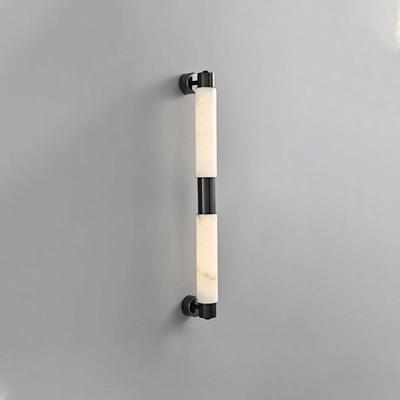 Alatar Alabaster Wall Sconce – Modern LED Wall Light in Gold or Black