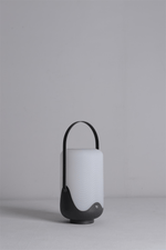 Dawntrail Solar Lantern Outdoor Lamp – Matte Black Steel, IP65