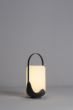 Dawntrail Solar Lantern Outdoor Lamp – Matte Black Steel, IP65