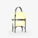 Auren Solar-Powered Outdoor Lantern with Warm Ambient Glow