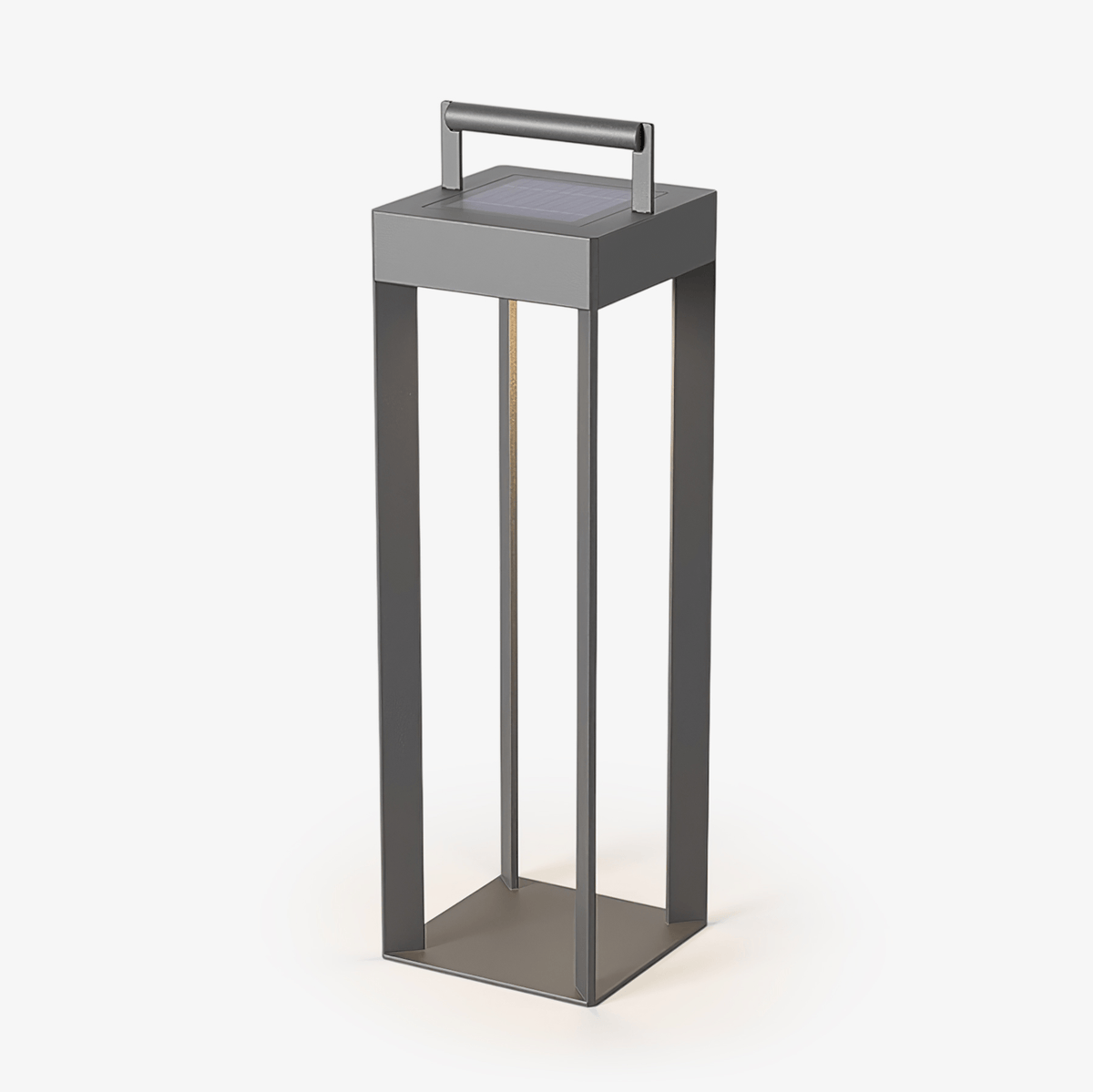 Arden Solar Lantern – Modern Outdoor Table Lamp with Handle