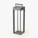 Arden Solar Lantern – Modern Outdoor Table Lamp with Handle