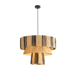 Zarora Handwoven Raffia Pendant Light – Natural Fiber Designer Lamp
