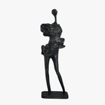 Dravik Sculptural Floor Ornament – Modern Nordic Art Piece for Refined Interiors