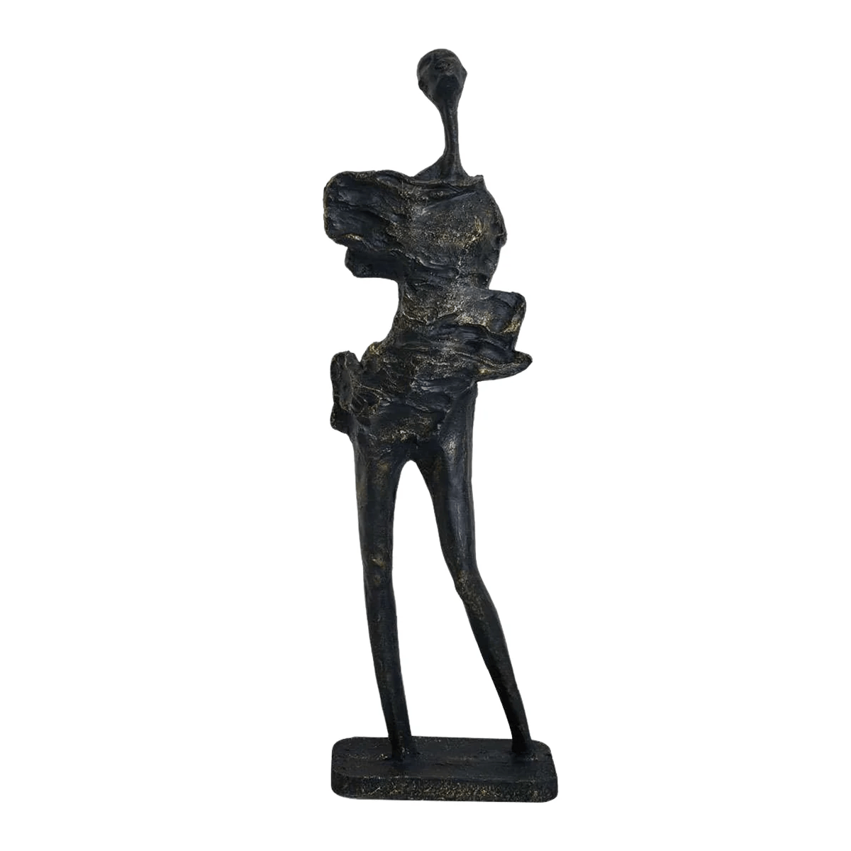 Dravik Sculptural Floor Ornament – Modern Nordic Art Piece for Refined Interiors