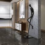 Lemvix Modern Sculptural Floor Ornament for Contemporary Interiors