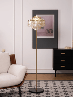 Lumière Shell Floor Lamp with Mother-of-Pearl Shade