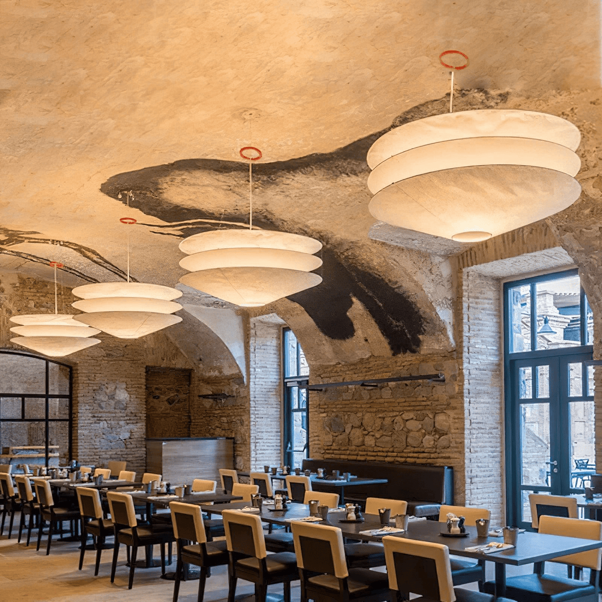 Kazu Cone Pendant Light – Modern Tyvek Paper Pendant Lamp
