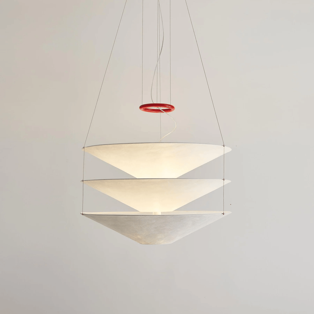 Kazu Cone Pendant Light – Modern Tyvek Paper Pendant Lamp