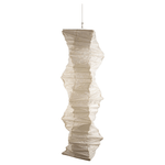 Washi Paper Pendant Light – Handcrafted Japanese Rice Paper Shade
