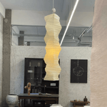 Washi Paper Swag Pendant Light – Handcrafted Japanese Lantern for Modern Interiors