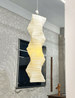 Washi Paper Pendant Light – Handcrafted Japanese Rice Paper Shade