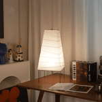 Washi Paper Table Lamp – Handcrafted Japanese Modern Lighting