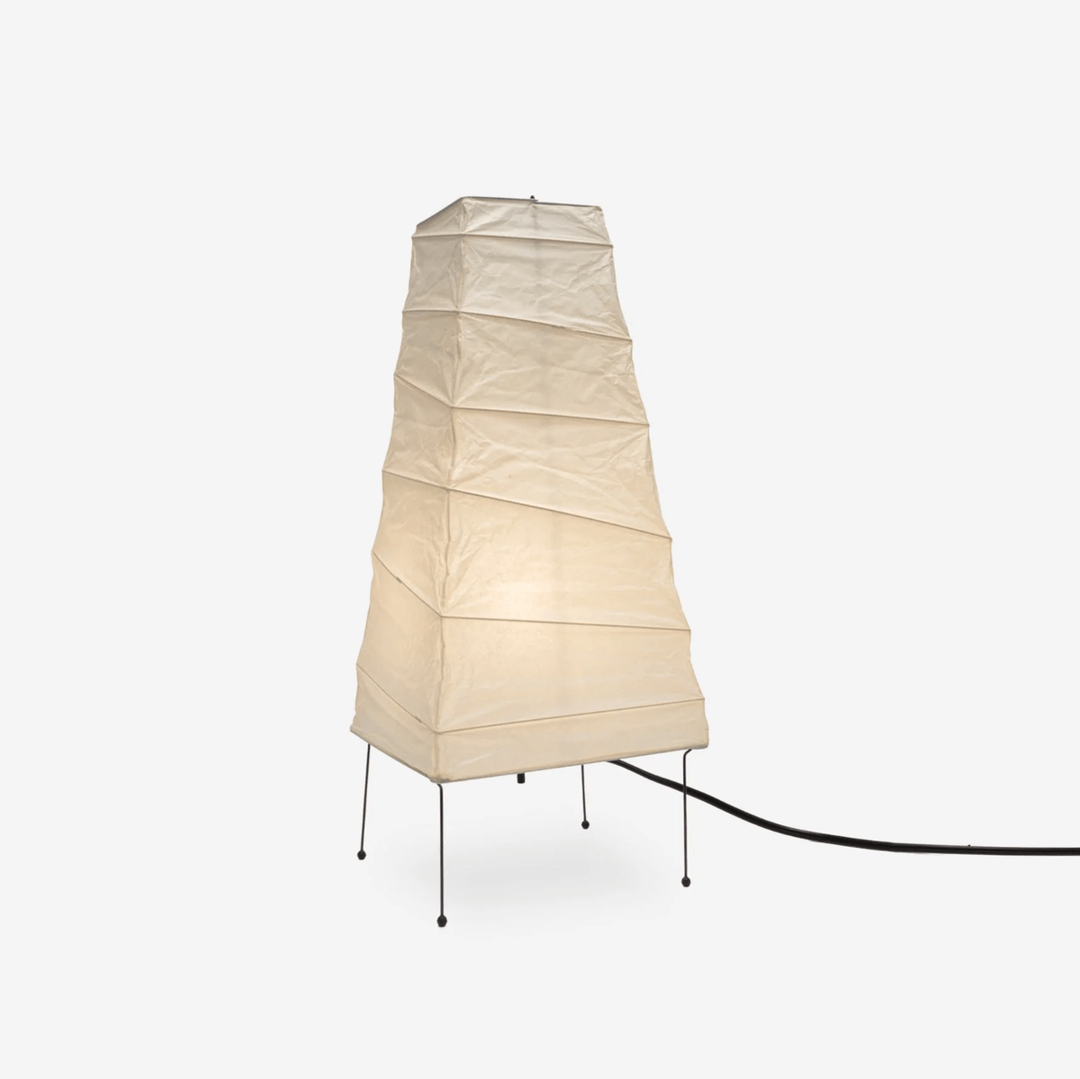 Washi Paper Table Lamp – Handcrafted Japanese Modern Lighting
