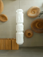 Washi Paper Pendant Light – Handcrafted Japanese Lantern for Serene Interiors